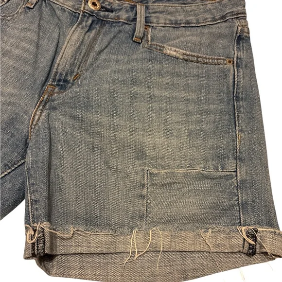 Levi's Blue Denim Women's Shorts - Picture 2 of 7